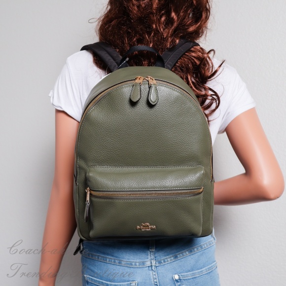 Nwt Coach F3550 Medium Charlie Backpack 